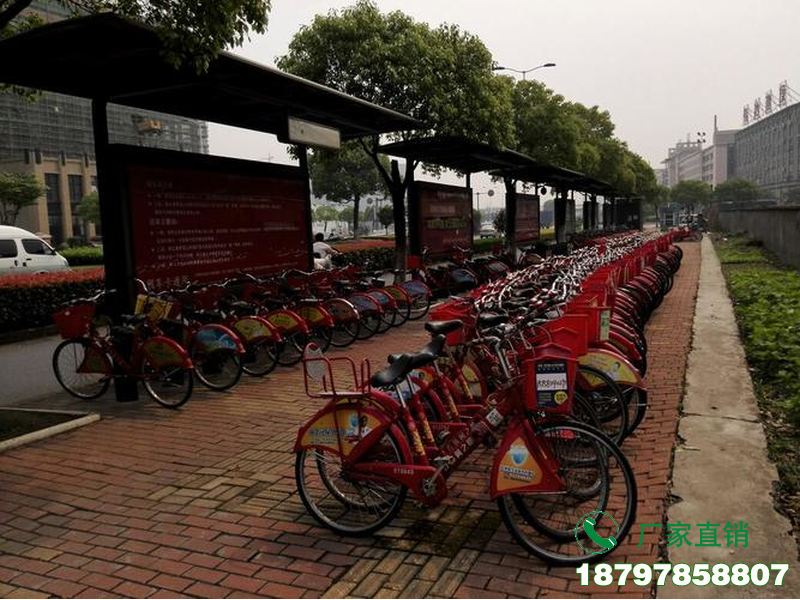 甘泉县共享自行车智能停车棚