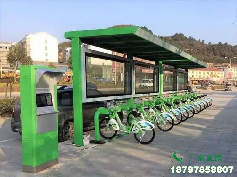 白水县城市公交自行业停车棚